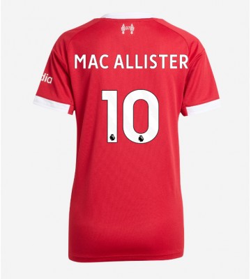 Liverpool Alexis Mac Allister #10 Replik Heimtrikot Damen 2025-26 Kurzarm